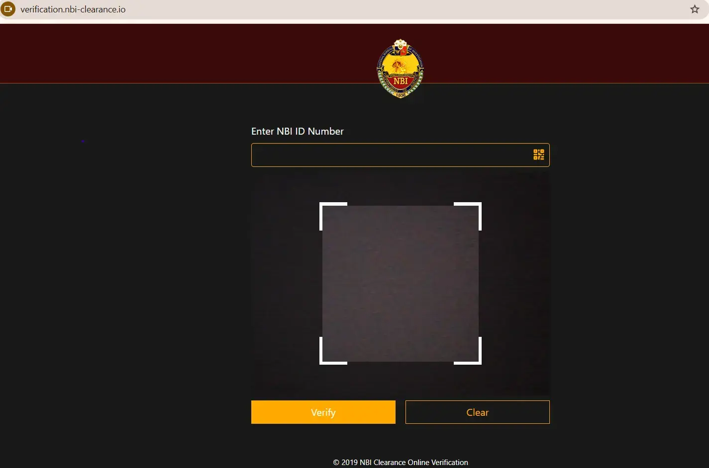 Verify NBI Clearance Online Method 2