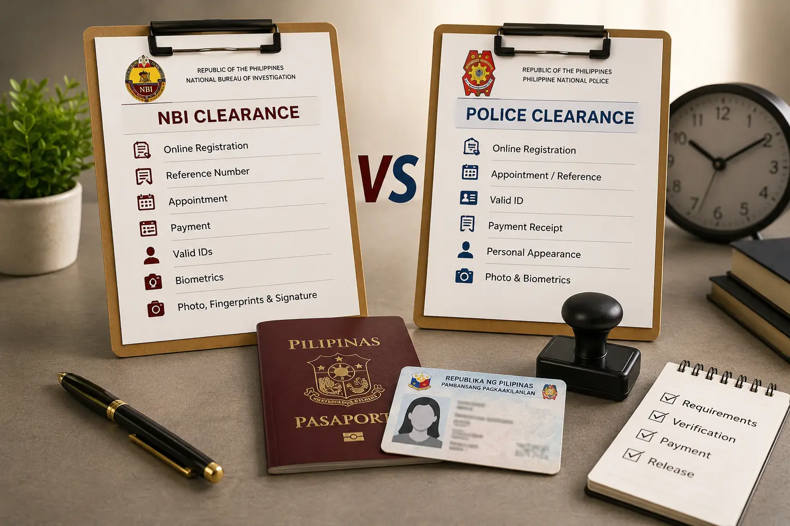 NBI vs Police clearance